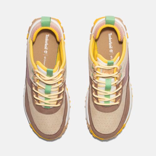 TIMBERLAND GREENSTRIDE MOTION 6 LOW HIKER FOR WOMEN BEIGE & BROWN