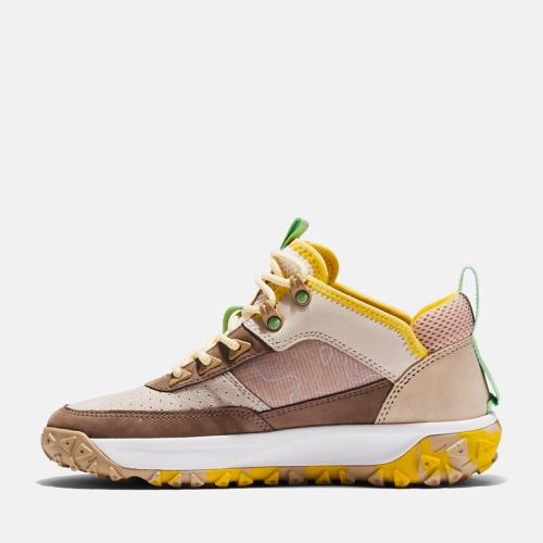 TIMBERLAND GREENSTRIDE MOTION 6 LOW HIKER FOR WOMEN BEIGE & BROWN