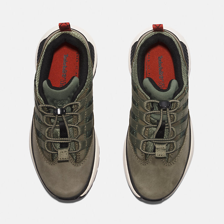 TIMBERLAND EURO TREKKER TRAINER FOR YOUTH IN LICHEEN GREEN