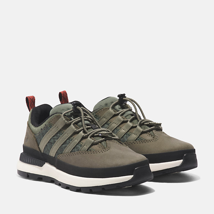 TIMBERLAND EURO TREKKER TRAINER FOR YOUTH IN LICHEEN GREEN