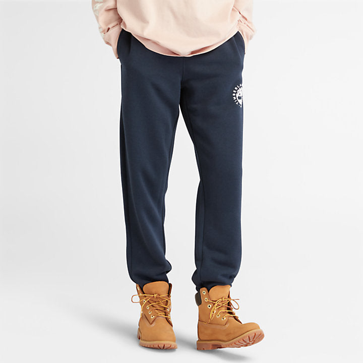 TIMBERLAND LUXE REFIBRA SWEATPANTS FOR ALL GENDER IN NAVY
