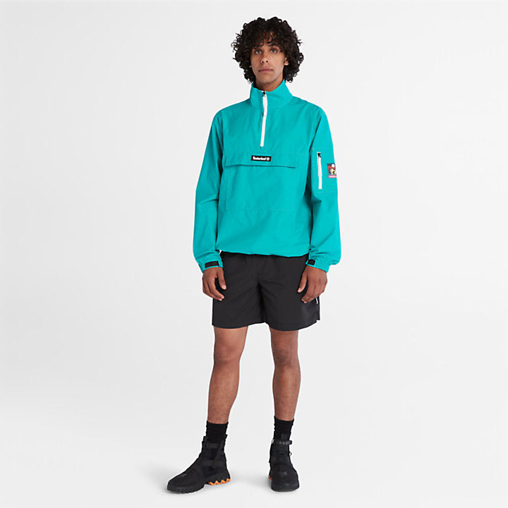 TIMBERLAND DWR HIKING ANORAK FOR MEN IN TEAL