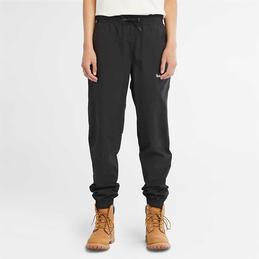 TIMBERLAND NYLON JOGGERS FOR ALL GENDER IN BLACK