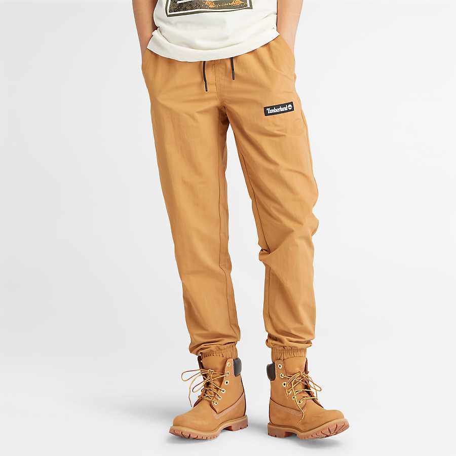 Timberland UTILITY JOGGER - Cargo trousers - wheat boot/brown