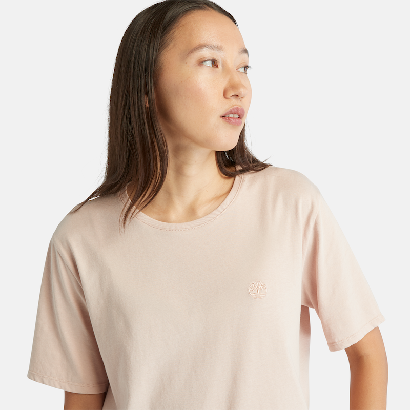 Embroided Logo T-Shirt for Women