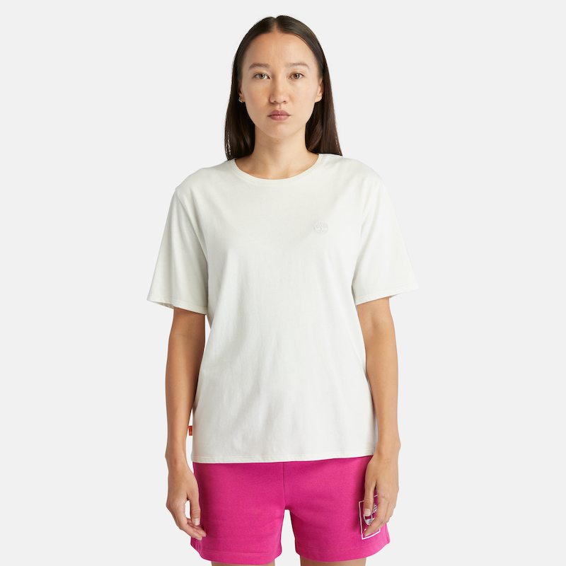 Embroided Logo T-Shirt for Women in Natural – Timberland South Africa