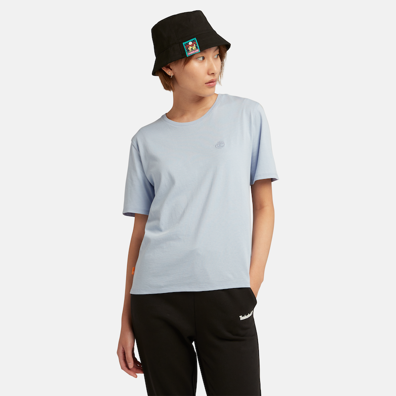 Embroided Logo T-Shirt for Women