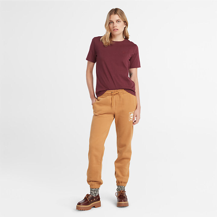 EXETER RIVER T-SHIRT FOR WOMEN IN BURGUNDY