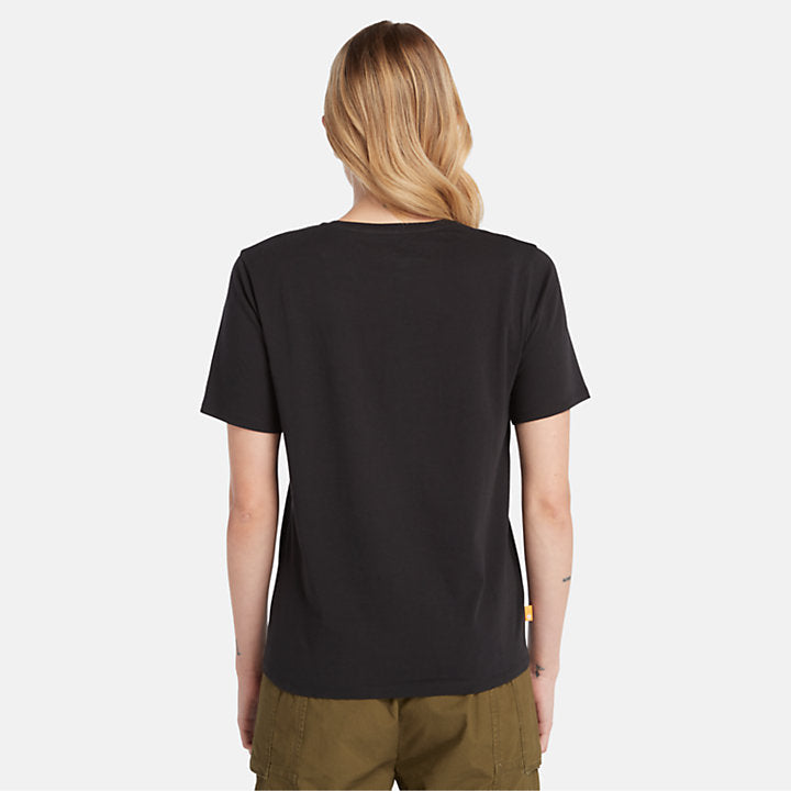 EXETER RIVER T-SHIRT FOR WOMEN IN BLACK