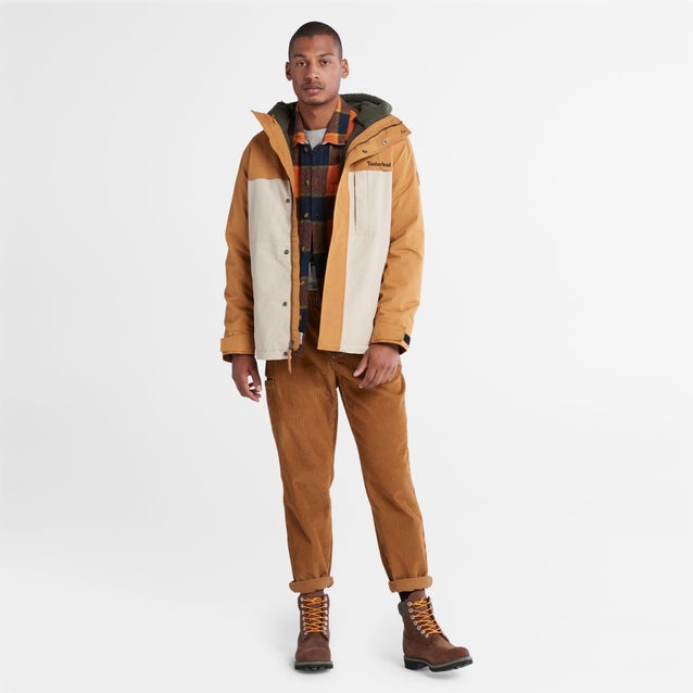 TIMBERLAND BENTON WATERPROOF 3-IN-1 JACKET FOR MEN IN WHEAT